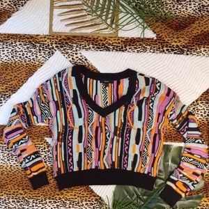 Forever 21 90s short sweater small